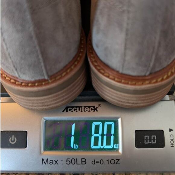 Sofft Naisbury II Womens 6.5 Taupe Slip-On Leather Upper Stacked Heel Pull Tabs - Picture 9 of 9